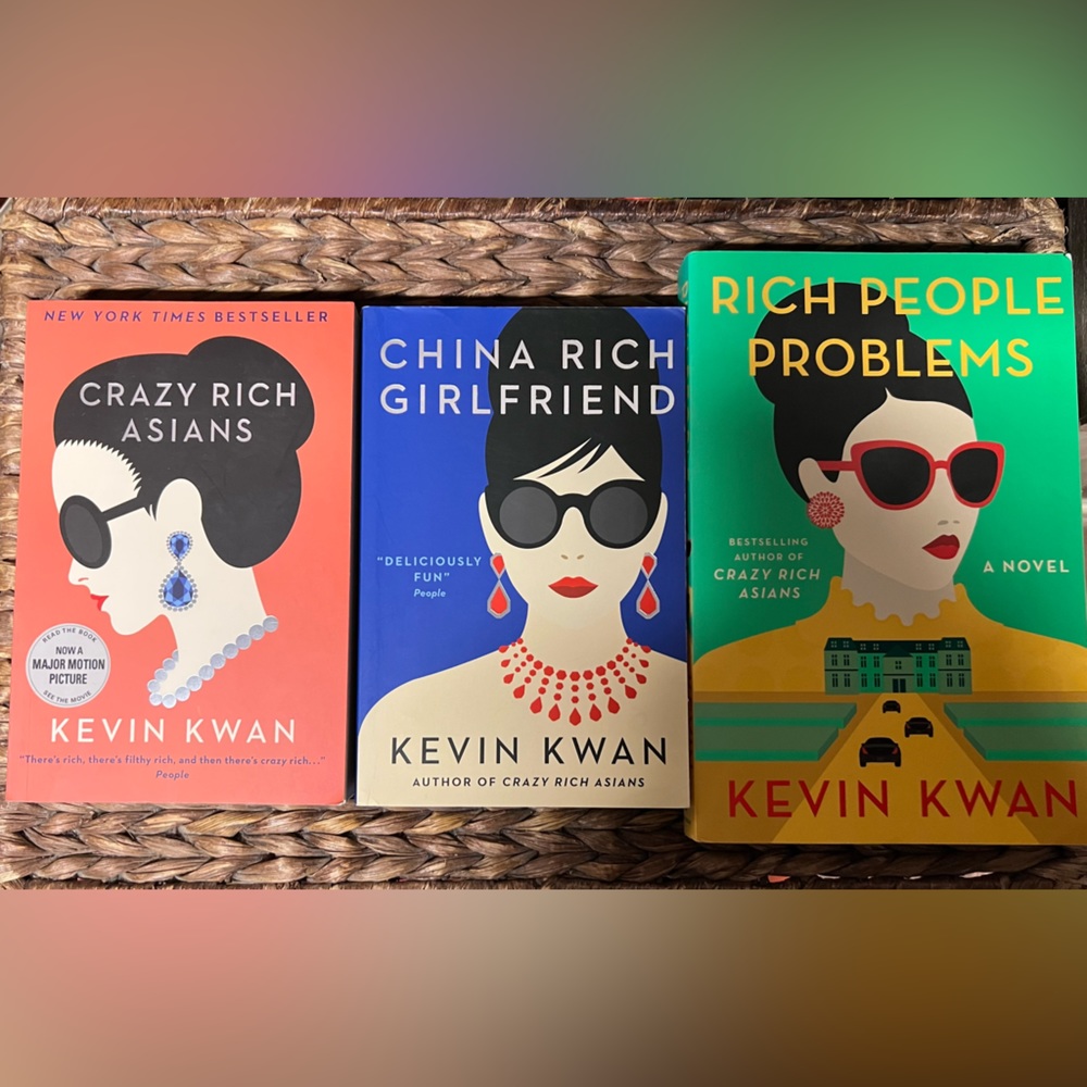 Paper back books. Only read once. Near perfect condition.